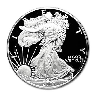 2007 USA 1oz Silver Proof EAGLE